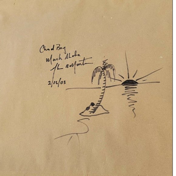 Framed Glenn Martin Art Print Rangaroa SIGNED BEACH ART - Picture 6 of 6